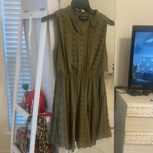 Cute Summer Olive Dress